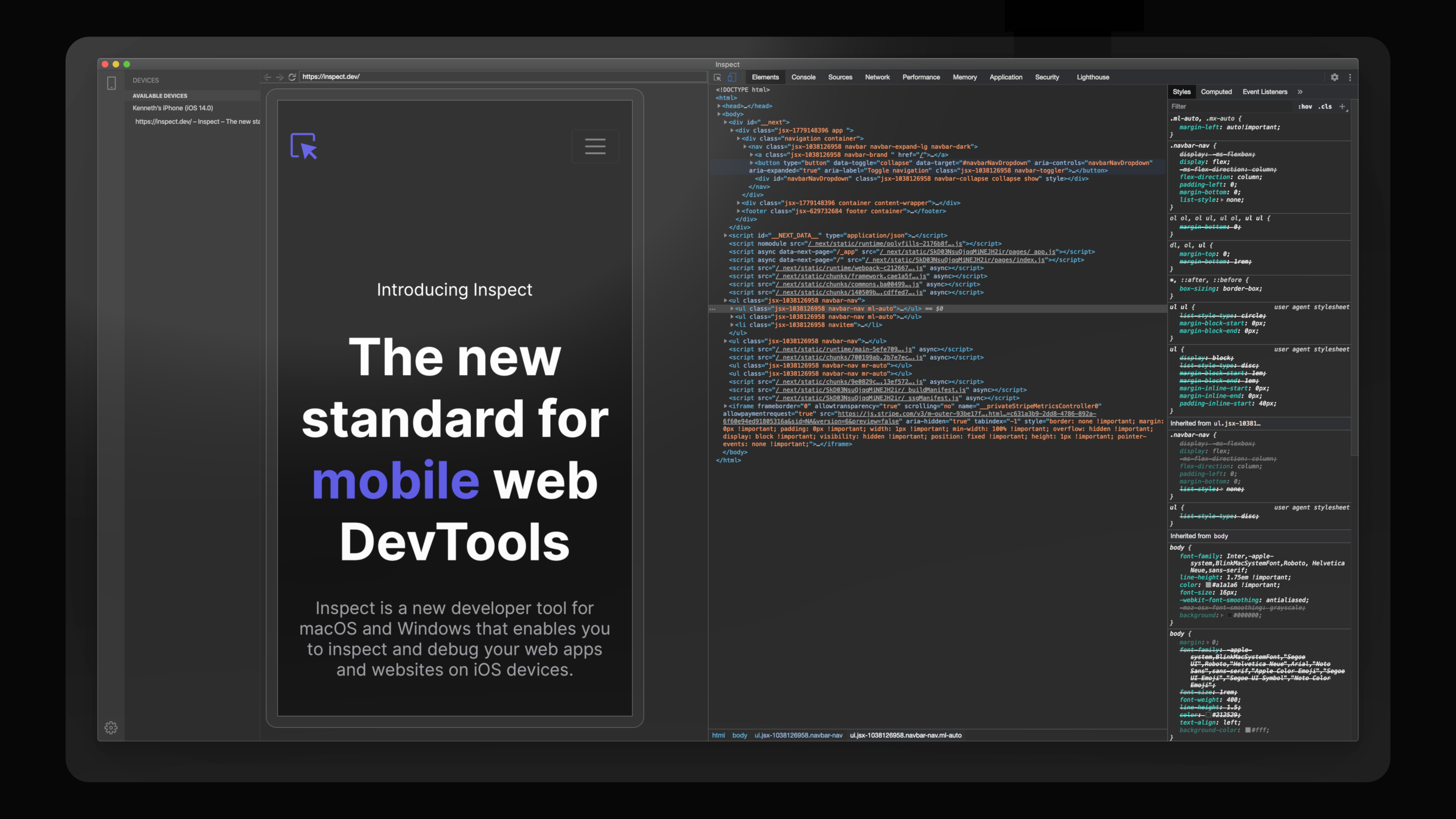 Inspect The Mobile DevTools You ll Love Using